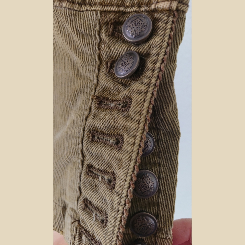 Free People Seamed and Structured Denim Jacket - Picture 9 of 12